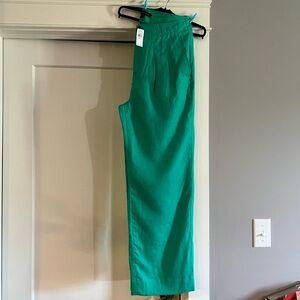 Sold locally Linen BNWT Banana Republic wide leg pants 10